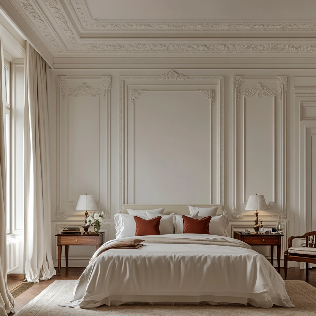white farmhouse bedroom 30