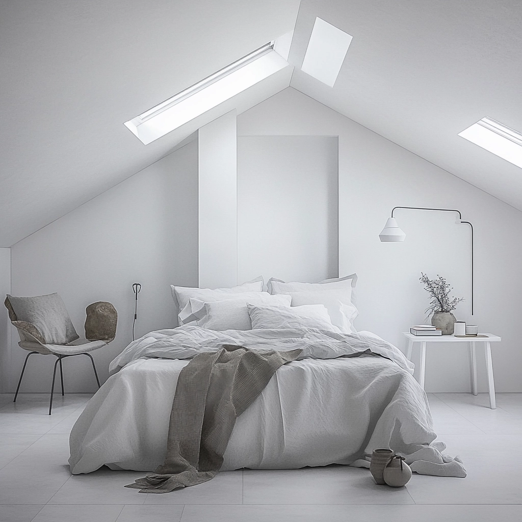 white farmhouse bedroom 44