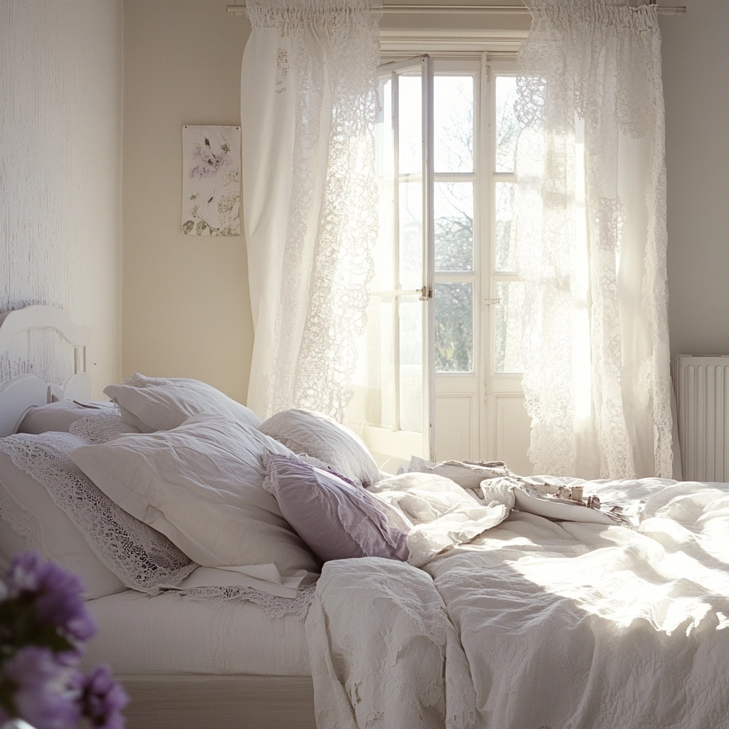 white farmhouse bedroom 51