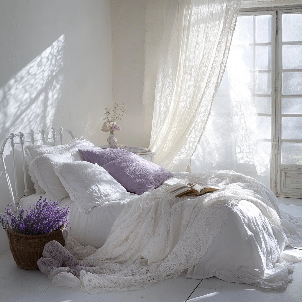 white farmhouse bedroom 52