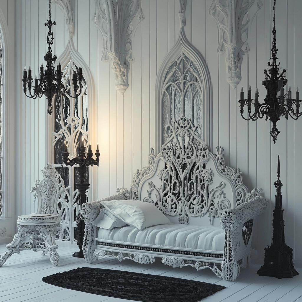 white farmhouse bedroom 64