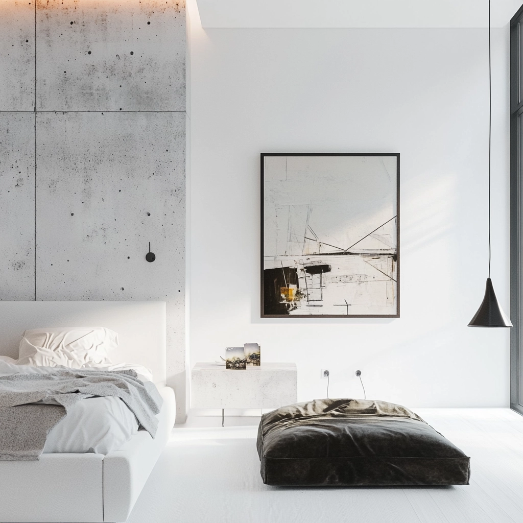 white farmhouse bedroom 68