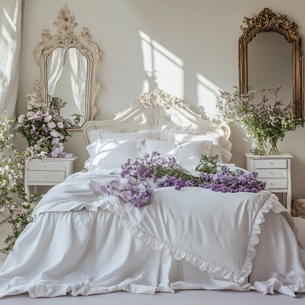 white farmhouse bedroom furniture 17