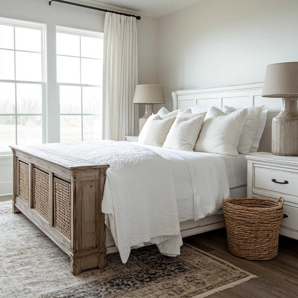 white farmhouse bedroom furniture 6