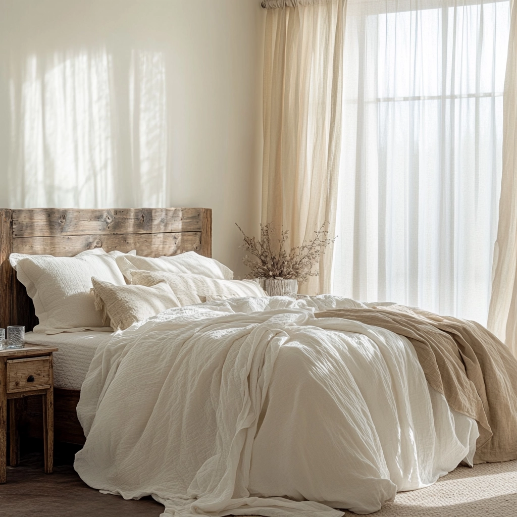 white farmhouse bedroom ideas 1