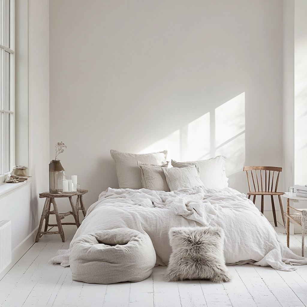 white farmhouse bedroom ideas 10