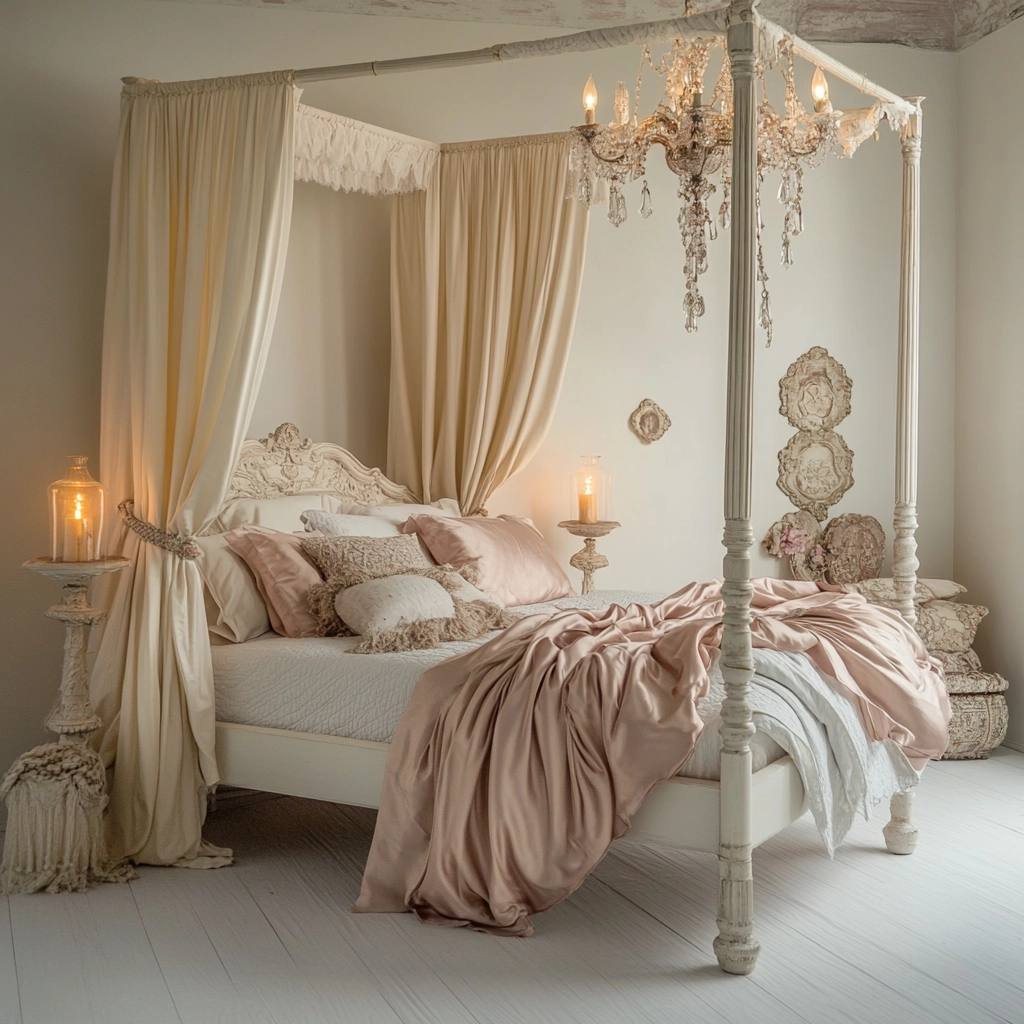 white farmhouse bedroom ideas 30