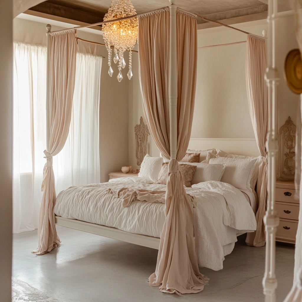 white farmhouse bedroom ideas 31