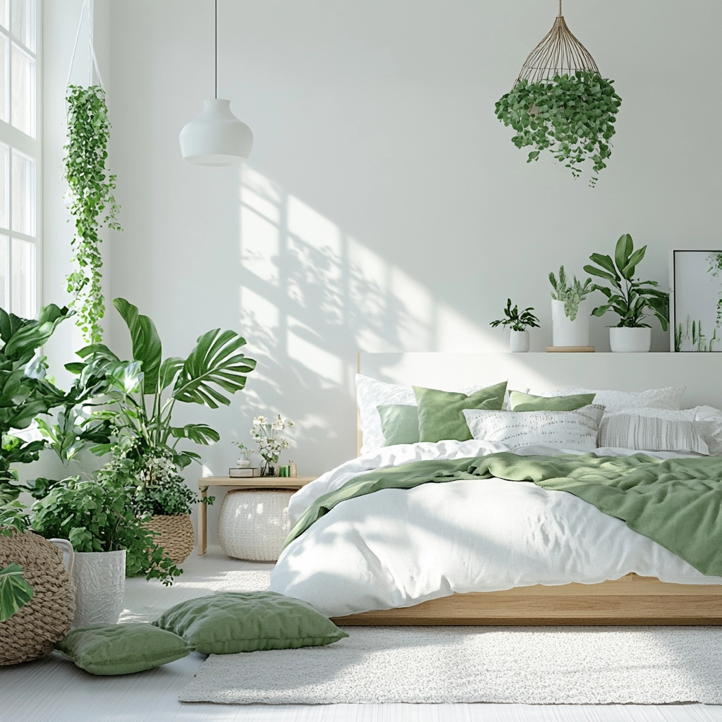 white farmhouse bedroom ideas 34