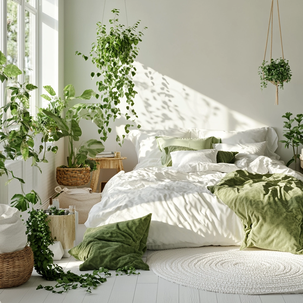 white farmhouse bedroom ideas 35