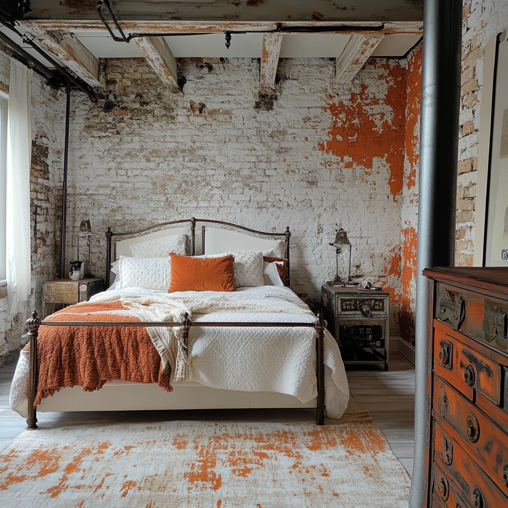 white farmhouse bedroom ideas 54