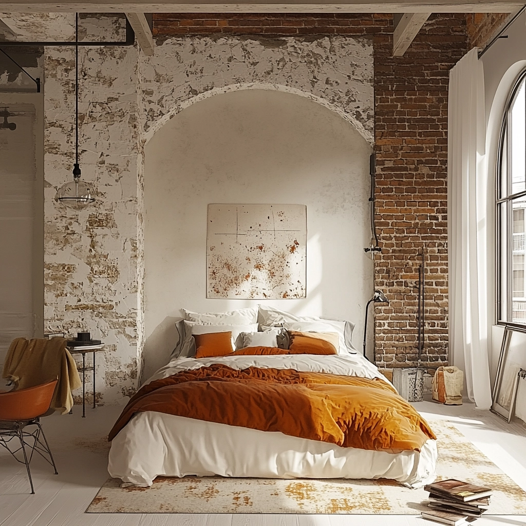white farmhouse bedroom ideas 55