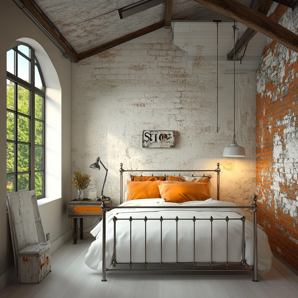 white farmhouse bedroom ideas 56