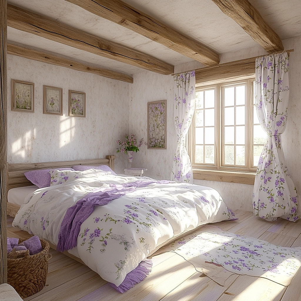 white farmhouse bedroom ideas 59
