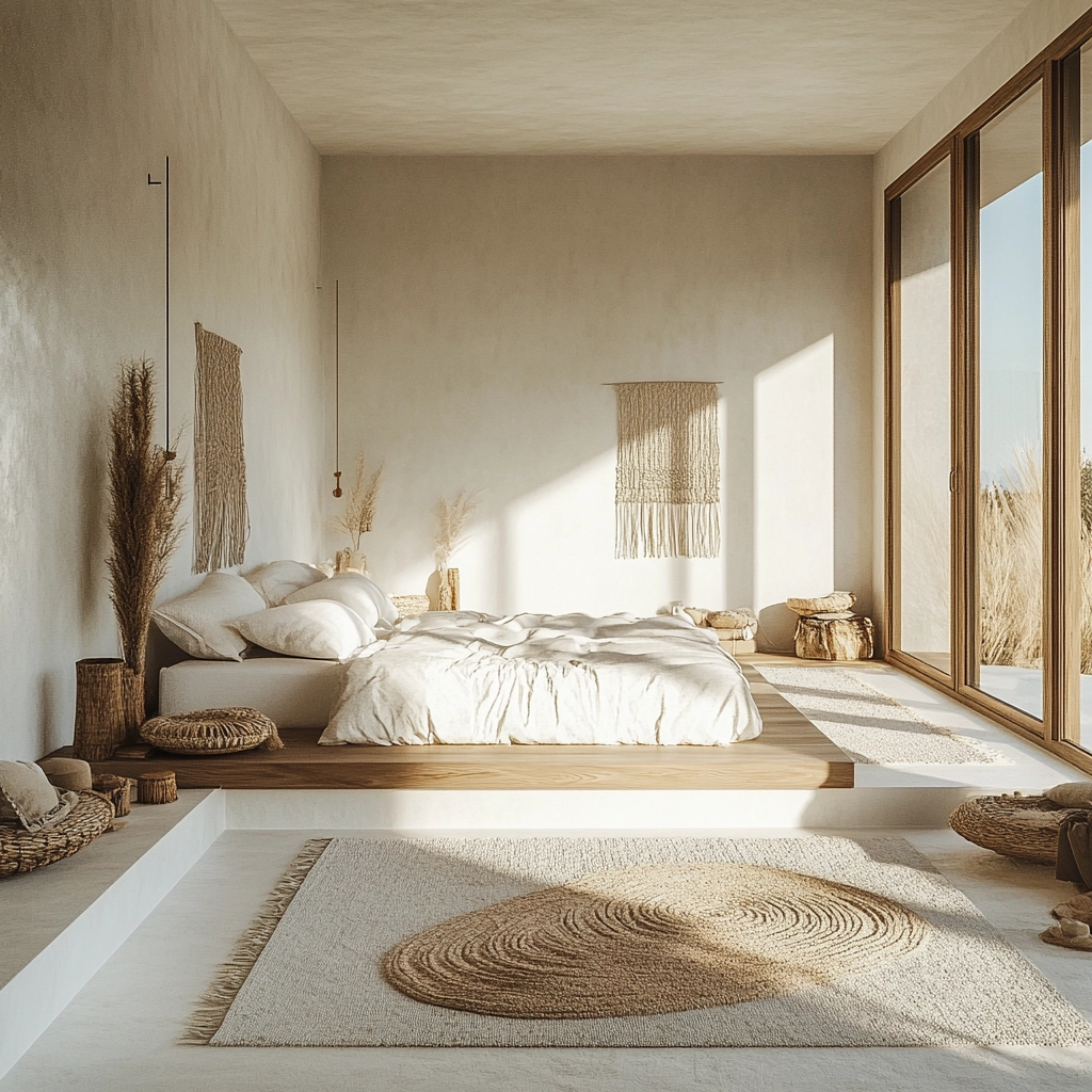 white farmhouse bedroom ideas 64