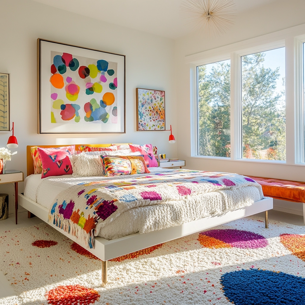 white farmhouse bedroom ideas 78