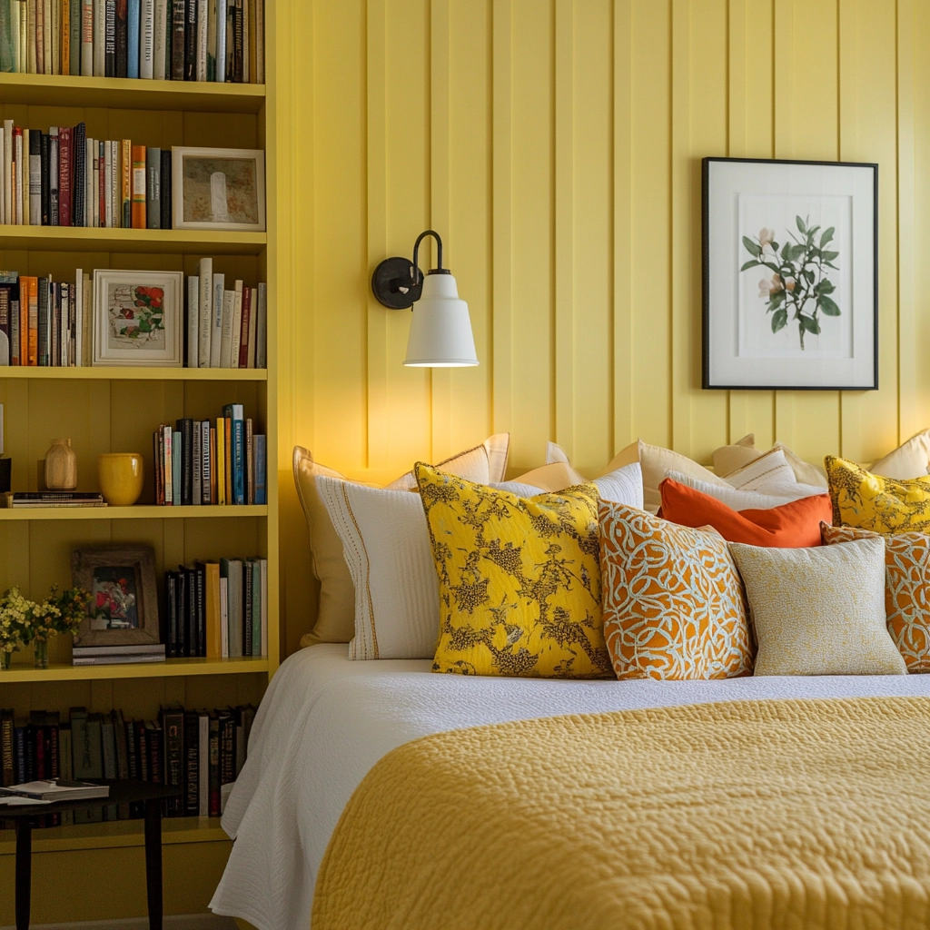 yellow farmhouse bedroom 6